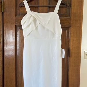 Women’s white mini dress